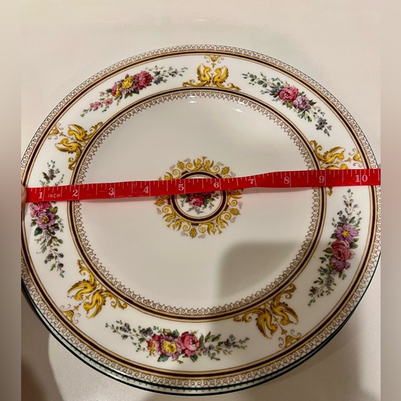 Gorgeous & Antique Hand-Painted Porcelain ‘Columbia’ Wedgwood Pattern W595 Set! - Picture 7 of 14